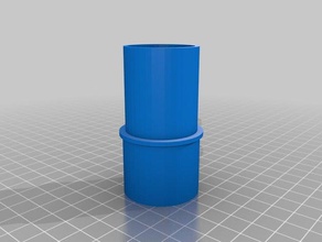 polvo limpiador de cepillo dyson adaptador partes vacío 3d print model - Mito3D