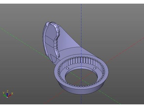 speed regulator knob micar skyline scooter replacement parts 3d print model - Mito3D