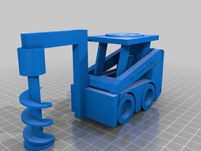 patim de broca construção brinquedos 3d print model - Mito3D