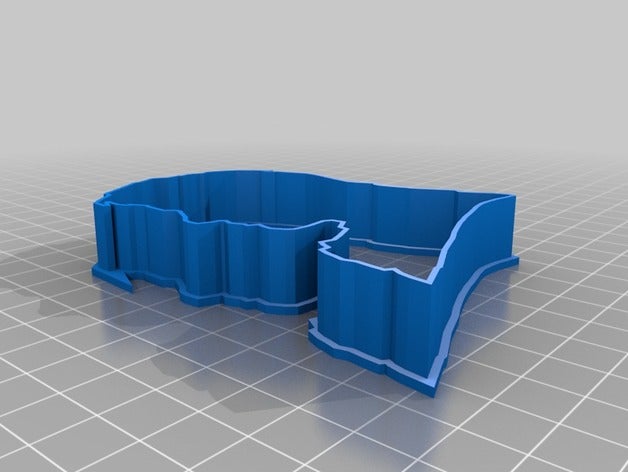 darcy cookie-cutter Küche Essen 3D print model - Mito3D