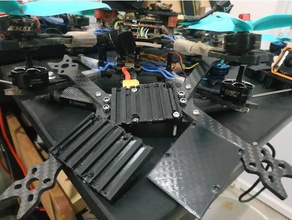 ghost batteria proteftor stack softmount giocattolo gioco accessori modalità 2 quadcopter 3d print model - Mito3D