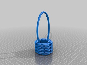 appendere il vaso contenitori 3d print model - Mito3D