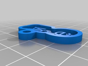 my customized multiline key chain your personal name keychains 3d print model - Mito3D