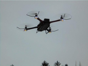 450 uzun versiyon quadrocopter rc araç multicopter quadcopter çerçeve 3d print model - Mito3D