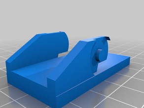 schleppkette befestigung 3d a impressora partes 3d print model - Mito3D