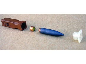 caseless ammunition473 &tempos de 33 mm outros 3d print model - Mito3D
