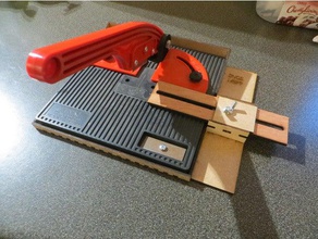 guillotine-schneiden guide hand tools lasercut Modell Eisenbahn Polystyrol 3d print model - Mito3D