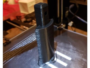 maker select v2 spool holder mod remixed 3d printer accessories filament monoprice makerselect upgrade wanhao duplicator i3 3d print model - Mito3D
