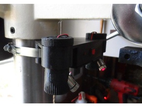 prensa de perfuração do laser guia a máquina as ferramentas madeira 3d print model - Mito3D