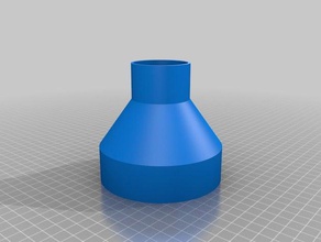 my customized planer-to-shop-vac adapter 4 175 parts 3d print model - Mito3D