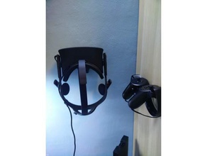 oculus rift cv1 duvara monte edin video oyunlar beatsaber kompakt tasarım facebook oyun dişli tutucu ev sensörü dokunun ofis oyna basit dur virtualreality sanal gerçeklik vrheadset 3d print model - Mito3D