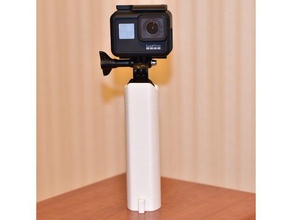 gopro floaty mount camera 3d print model - Mito3D