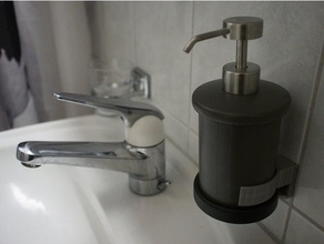 soap dispenser holder ıkea toftan banyo 3d print model - Mito3D