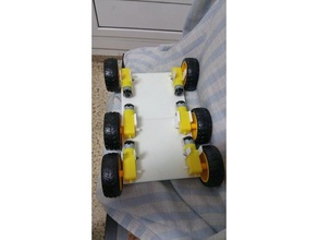 grua pluma de 6x6 juguetes mecánicos 3d print model - Mito3D