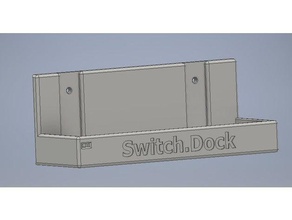 switch-dock video Spiele lade-dock nintendo wechseln 3d print model - Mito3D