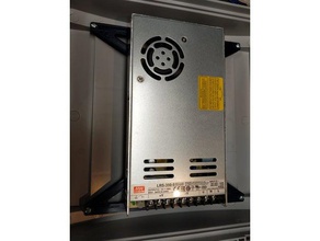 meanwell cg1500 montaggio porta l'elettronica cg-1500 450 3d print model - Mito3D