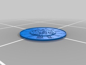 cogs clock household 3d print model - Mito3D