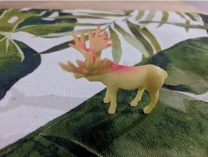 moose biology 3d scan toy 3d print model - Mito3D