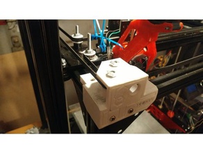 tronxy x5s belt corner pulley motor mount 3d printer parts 3d print model - Mito3D