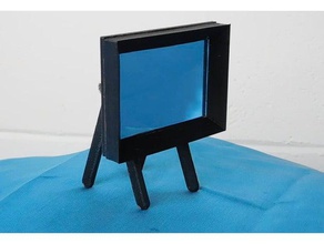 mirror frame stand 3d printing 3d print model - Mito3D