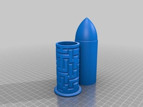 kurşun bulmaca hediye kutusu labirent 3d print model - Mito3D
