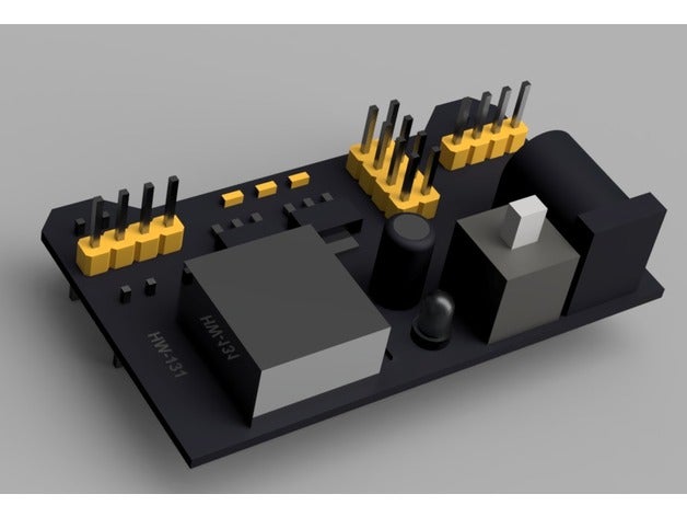 hw-131 basetta di alimentazione modelli 3D print model - Mito3D