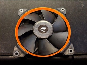 corsair sp120 fan halkası bilgisayar durumda Bilgisayar fanı 3d print model - Mito3D
