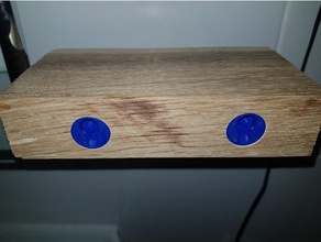 aufh&aumlnger unsichtbar household shelf mount woodworking 3d print model - Mito3D