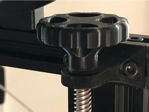 ender 3 lead screw support 3d printer accessories bracket creality pro axis 3d print model - Mito3D