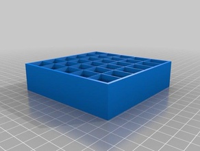 Stempel-Halter Kunst tools Stempel-container 3d print model - Mito3D