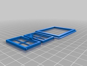 ventana playmobil casa de papelão modelos 3d print model - Mito3D