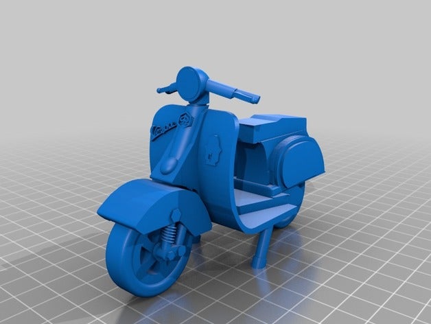 vespa 3d printing 3D print model - Mito3D