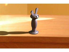 coelho peão brinquedo jogo acessórios 3d print model - Mito3D