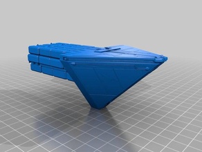 imperial class iv cargo ship star wars models 3d print model - Mito3D
