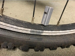 derschraederflatter qr quick release tire deflator schraeder valves hand tools bicycle bike tool schrader valve tyre 3d print model - Mito3D