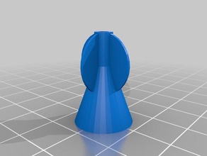 experimental blowgun dart cup sport outdoors 3d print model - Mito3D