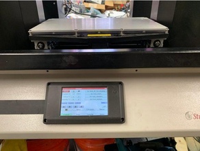 paneldue 5i superfície de montagem do gabinete 3d a impressora partes 3d print model - Mito3D