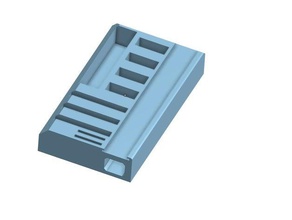 cartão micro sdusb 3d impressão usb titular 3d print model - Mito3D