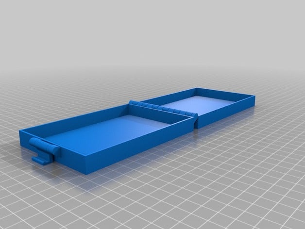 meine angepasste Schnalle box bedruckbar einem Stück 3d drucken tests 3D print model - Mito3D