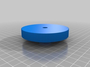 mon paramétrique personnalisé de la poulie bibliothèque customizer optimisé pièces 3d print model - Mito3D