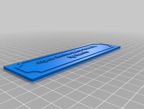 melvin marraine işaretler logoları özelleştirilmiş 3d print model - Mito3D