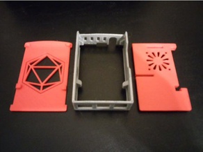 le potato snap fit case electronics raspberry pi 3 sbc 3d print model - Mito3D