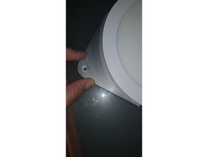 ceiling light recessed household 3d print model - Mito3D