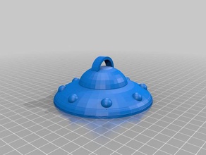 ufo special request order keychains 3d print model - Mito3D