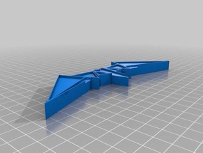 dc Titanen batarang test-version 3d drucken 3d print model - Mito3D