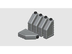oil bottle 110 rc vehicles miniature scale accessories 3d print model - Mito3D