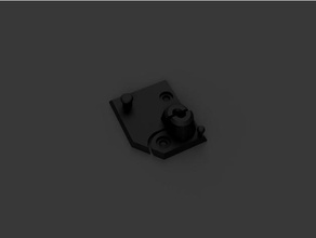 split filament sensor cover bear extruder 3d printer parts prusa i3 mk3 3d print model - Mito3D