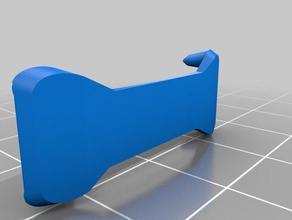 tensor bandage clip replacement parts fastener 3d print model - Mito3D