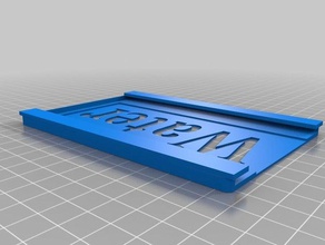 il vassoio della batteria uper parte 3d stampa 3d print model - Mito3D