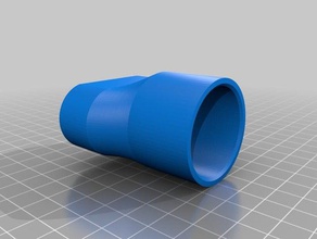 bosch pex 220 tubo di aspirazione adattatore strumenti sander levigatura vuoto 3d print model - Mito3D